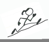 Distance Running Clipart Image