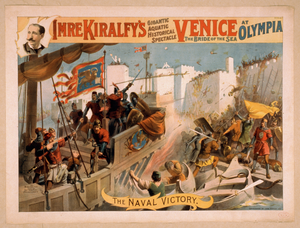 Imre Kiralfy S Gigantic Aquatic Historical Spectacle, Venice, The Bride Of The Sea At Olympia Image