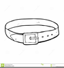 Leather Belt Clipart Image