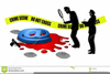 Crime Scene Investigation Clipart Image