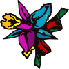 Cartoon Flowers Clip Art