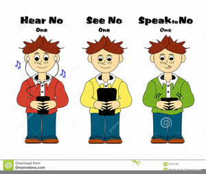 Clipart Hear No Evil See No Evil Speak No Evil Image