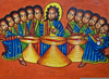 Christian Last Supper Clipart Image