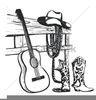 Cowboy Round Up Clipart Image