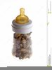Free Baby Bottle Clipart Image