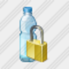 Icon Water Bottle Locked Image