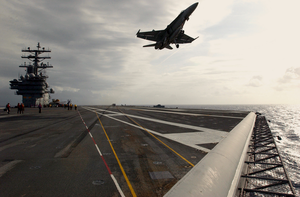 Uss Ronald Reagan (cvn 76) Flight Deck Certifications. Image