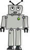 Cartoon Robot Clip Art