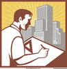 Architect Careers Clipart Image