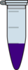 Closed Eppendorf Tube Purple Clip Art