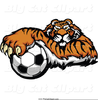 Free Clipart Prowling Tiger Image