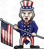 Uncle Sam Clipart Black White Image