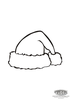 Santa Clipart To Color Image