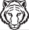 Tiger Head Outline Image