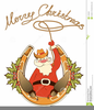 Cowboy Christmas Clipart Free Image