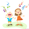 Lds Clipart Children Singing Image