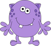 Bug Eyed Monster Clipart Image