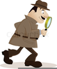 Free Clipart Security Detective Image