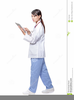 Woman Doctor Clipart Image