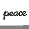 Peacful Clipart Image