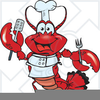 Cartoon Lobster Clipart Image