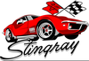 Corvette Stingray Clipart Image