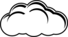 Simplecloud Bw Clip Art