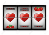 Slot Machine Cherries Clipart Image