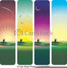 Clipart Sunrise Sunset Image