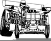 Truck Pulling Clipart Image