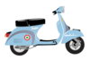Vespa Vector Image