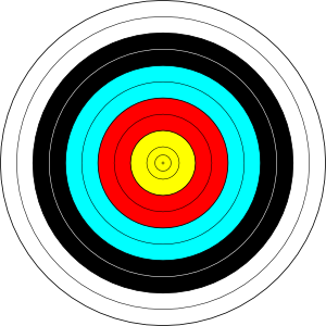 Archery Target Clip Art