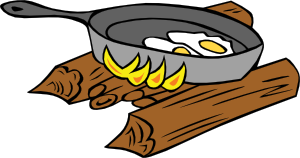 Campfires And Cooking Cranes 8 Clip Art