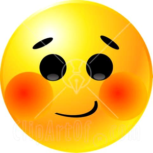 Blush Smiley Image