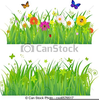 Grass Flower Clipart Image