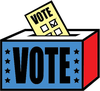 African American Voting Clipart Image