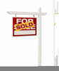 Real Estate For Sale Sign Clipart Image