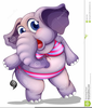 White Elephant Clipart Image