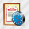 Icon Sertificate Clock Image