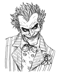 Joker Drawing Comic Image