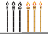 Free Tiki Torch Clipart Image