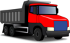 Camionrouge Clip Art