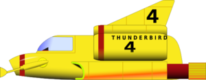 Thunder Bird Submarine Clip Art