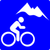 Mtb Blue Clip Art