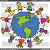 Children World Clipart Image