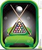 Pool Tournament Clipart Image