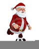 Soccer Santa Clipart Image