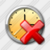 Icon Clock Delete Image