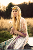 Hippie Flower Child Image