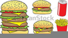 Burger Clipart Image